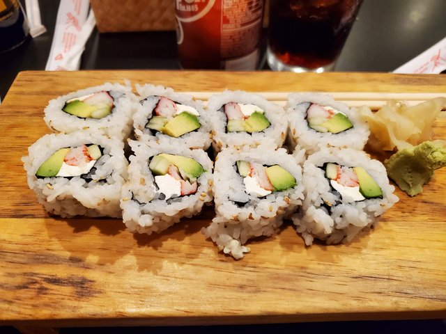 Cali Cream Cheese Roll