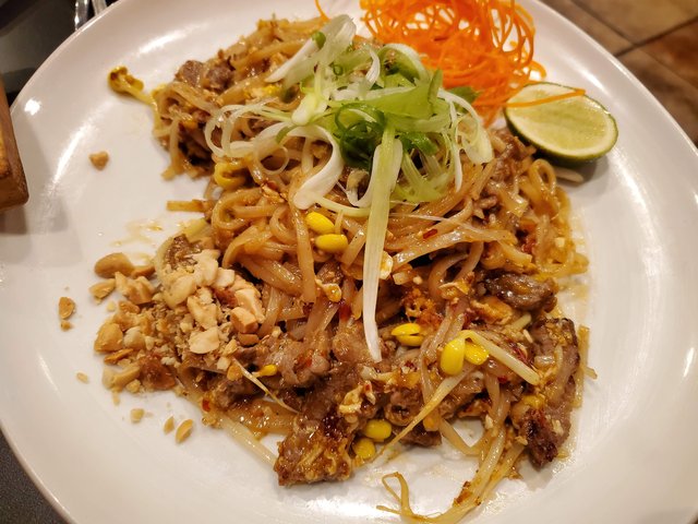 Beef Pad Thai