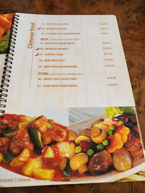 Chinese Menu 4