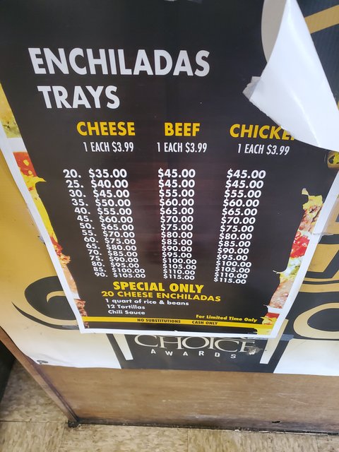 Catering Menu