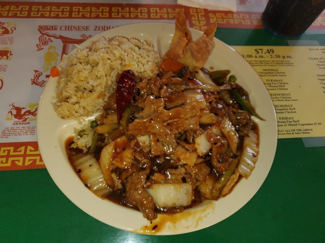 Hunan Beef - Lunch Special