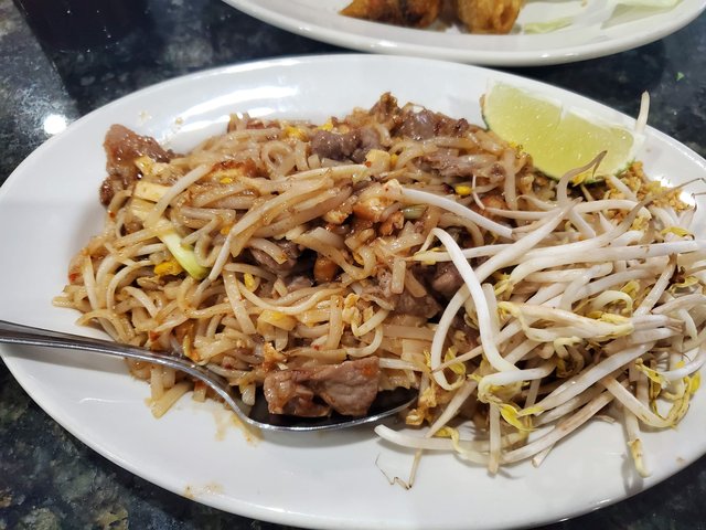 Beef Pad Thai