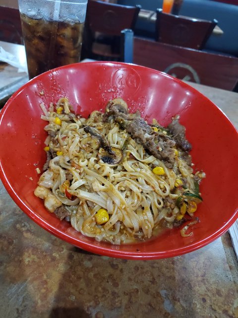 Beef & Shrimp Noodles