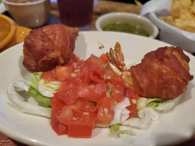 Bacon Wrapped Shrimp