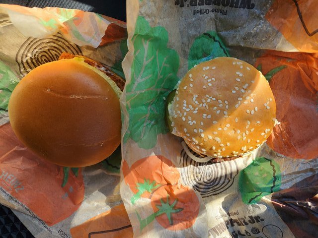 Double Whopper Burger
