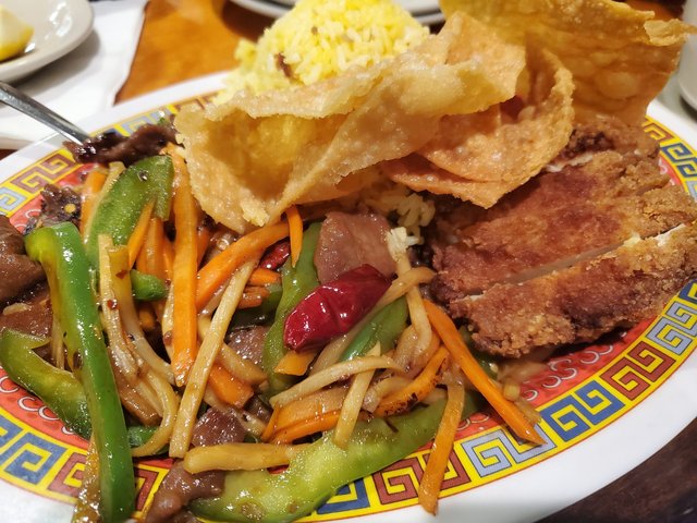 Fri Combo - Mongolian Beef & Sweet & Sour Chicken