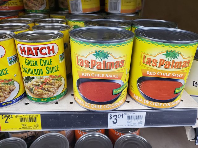 Hatch & Las Palmas Brand Sauces