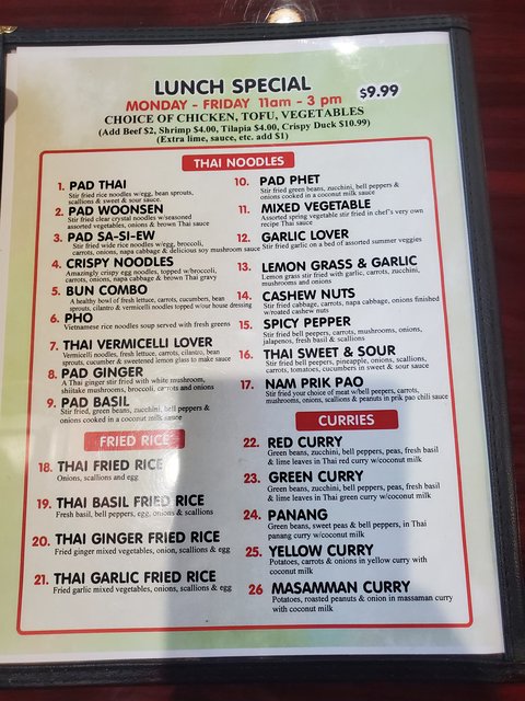 Menu 8