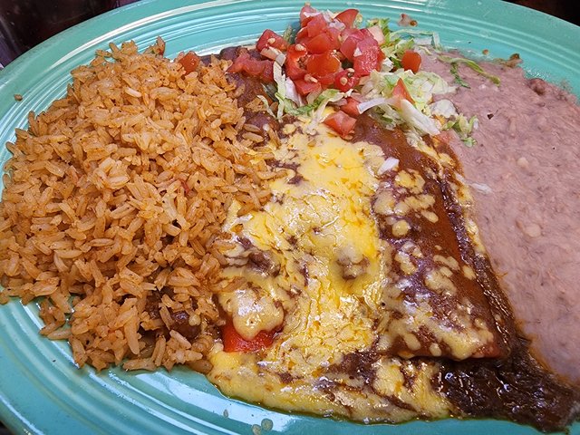 Cheese Enchilada Plate