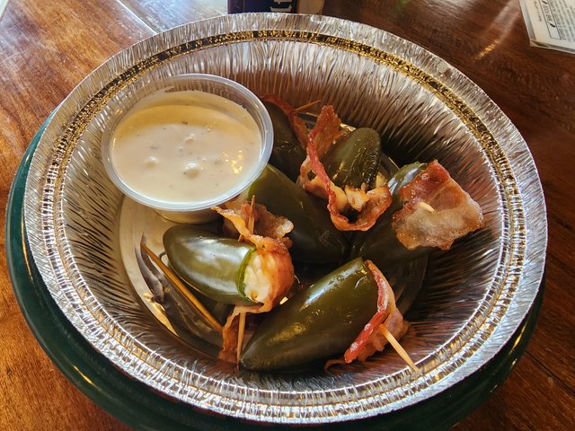 Bacon Wrapped Jalapenos