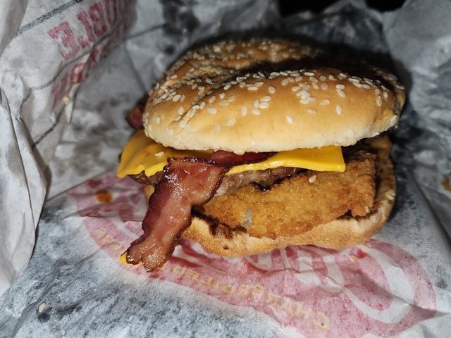 Western Bacon Cheeseburger