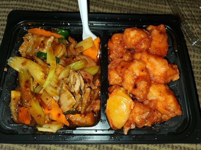 Mongolian Beef & General Chicken