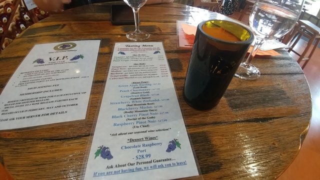 Tasting Menu