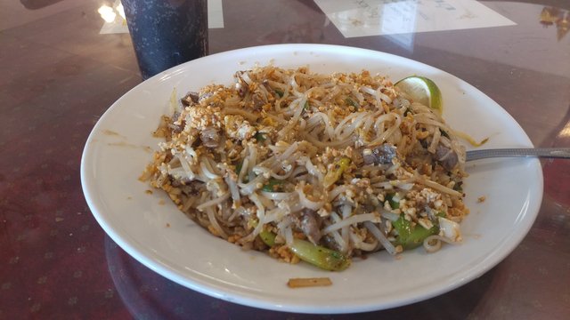 Beef Pad Thai
