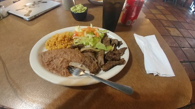 Beef Fajita Plate